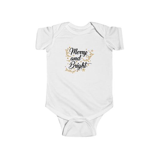 Merry and Bright - Infant Fine Jersey Bodysuit