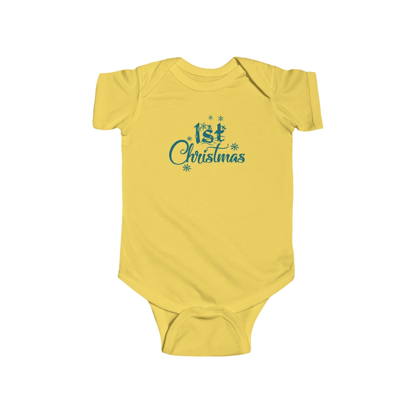 1st Christmas - Infant Fine Jersey Bodysuit