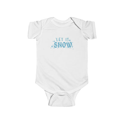 Let It Snow - Infant Fine Jersey Bodysuit