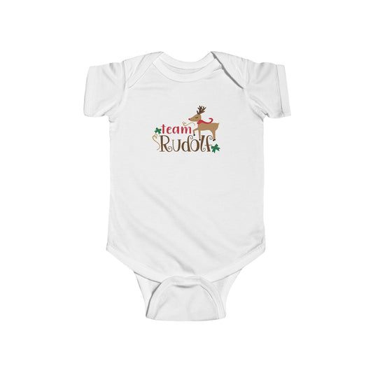 Team Rudolf - Infant Fine Jersey Bodysuit