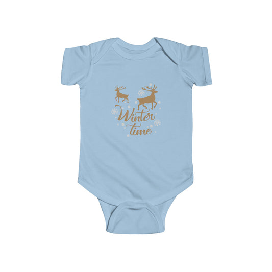 Winter Time - Infant Fine Jersey Bodysuit