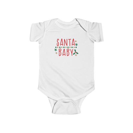 Santa Baby - Infant Fine Jersey Bodysuit